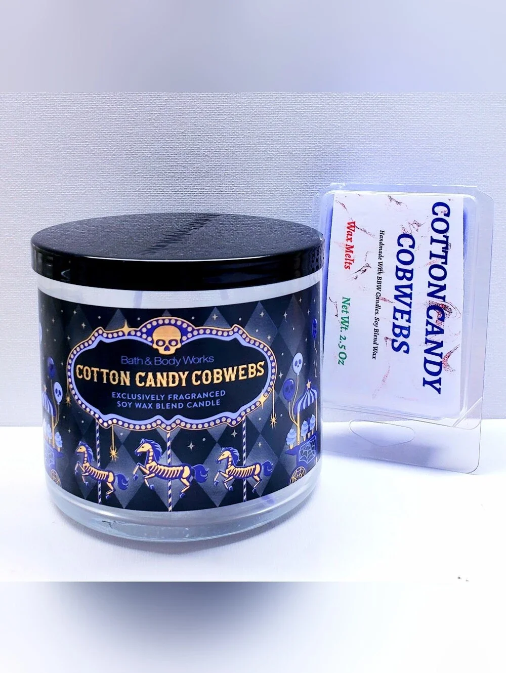 COTTON CANDY COBWEBS -Bath & Body Works Candle Wax Melts- $8 per pack